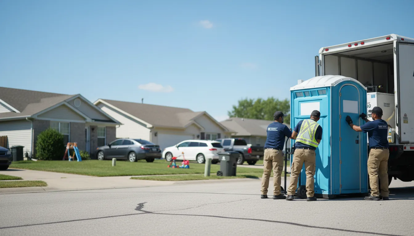 Standard Porta Potty Rentals in Seward, IL near me